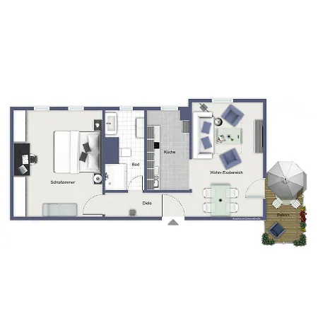 Strandstrasse 16 07 Apartment